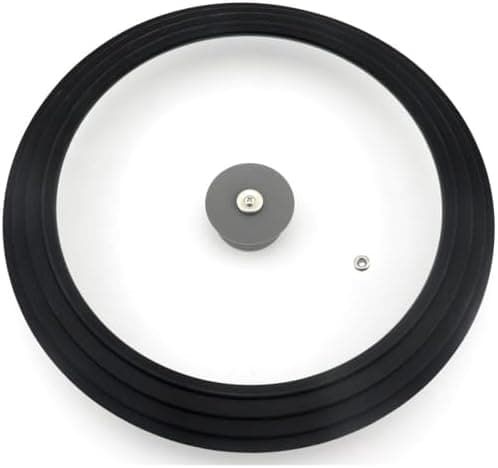 Sola universeller belüfteter Silikondeckel für Bratpfannen - hitzebeständig, passt zu 28 cm, 30 cm und 32 cm Pfannen, pe