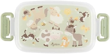 Sigikid 25365 Brotzeitbox Fuchs Lunchbox mit Trennwand, sicher und BPA-frei für Kinder ab 1 Jahr
| Sigikid 25365 Brotze