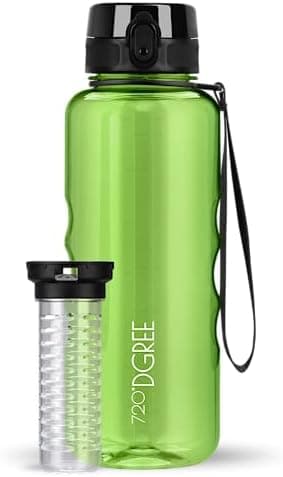 720°DGREE uberBottle Trinkflasche SoftTouch 500ml - Auslaufsicher, BPA-Frei - für Sport und Outdoor-Aktivitäten - Climat