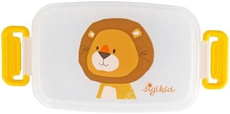 Sigikid 25365 Brotzeitbox Fuchs Lunchbox mit Trennwand, sicher und BPA-frei für Kinder ab 1 Jahr
| Sigikid 25365 Brotze