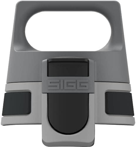 Sigg WMB ONE Top Verschluss - Einhändig bedienbar & auslaufsicher, für Trinkflaschen, Silikondichtung, One Size