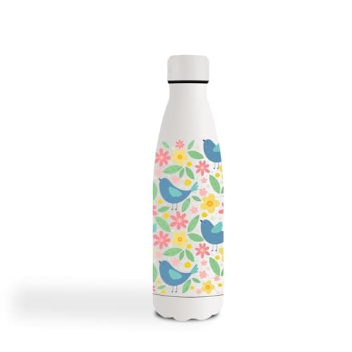 Grsta Trinkflasche 500ml, BPA-freie Edelstahlflasche für Kinder, ideale Wasserspeicherung bei Kalt&warm