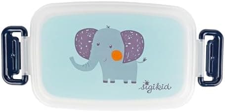 Sigikid 25365 Brotzeitbox Fuchs Lunchbox mit Trennwand, sicher und BPA-frei für Kinder ab 1 Jahr
| Sigikid 25365 Brotze