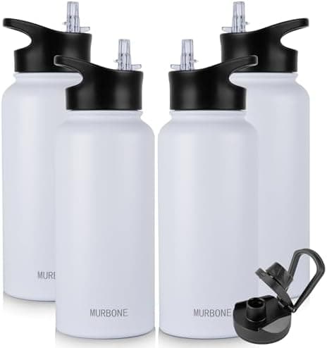 Edelstahl Trinkflasche 1.2L BPAfrei-Thermoskanne-Vakuum Doppelwandisolierung für Sport Campings-Reise-Kohlensäure Geeign