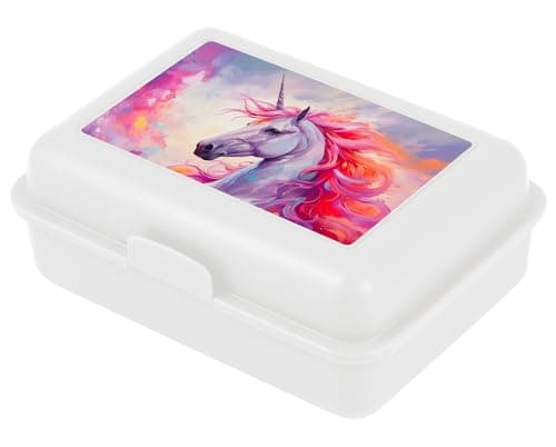 ### Baagl Brotdose Kinder für Schule – Lunchbox für Mädchen & Jungen – Jausenbox, Brotzeitbox, Brotbox, Snackbox (Delphi