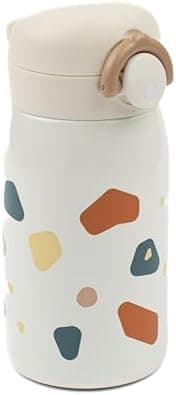 Fabelab Kinder Trinkflasche 320 ml | BPA-Frei Edelstahl Auslaufsicher | Schultasche Wasserflasche