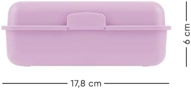 ### Baagl Brotdose Kinder für Schule – Lunchbox für Mädchen & Jungen – Jausenbox, Brotzeitbox, Brotbox, Snackbox (Delphi