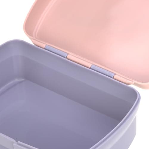 LÄSSIG Kinder Lunchbox Brotdose mit herausnehmbarer Unterteilung BPA-frei rosa  
LÄSSIG Kinder Lunchbox Adventure Tipi,