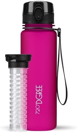 720°DGREE uberBottle Trinkflasche SoftTouch 500ml - Auslaufsicher, BPA-Frei - für Sport und Outdoor-Aktivitäten - Climat