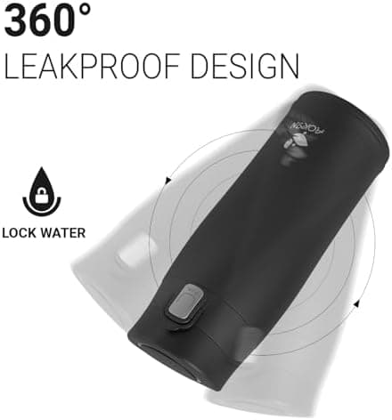 AORIN Trinkflasche Edelstahl 18/8, 500ml, BPA-Frei, Doppelwandig Isolierflasche für Sport, Schule und Outdooraktivitäten