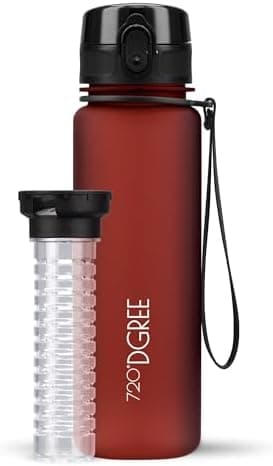 720°DGREE uberBottle Trinkflasche SoftTouch 500ml - Auslaufsicher, BPA-Frei - für Sport und Outdoor-Aktivitäten - Climat