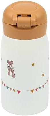 Fabelab Kinder Trinkflasche 320 ml | BPA-Frei Edelstahl Auslaufsicher | Schultasche Wasserflasche