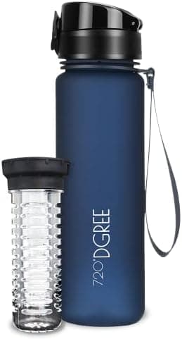 720°DGREE uberBottle Trinkflasche SoftTouch 500ml - Auslaufsicher, BPA-Frei - für Sport und Outdoor-Aktivitäten - Climat