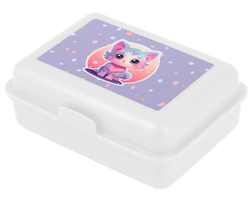 ### Baagl Brotdose Kinder für Schule – Lunchbox für Mädchen & Jungen – Jausenbox, Brotzeitbox, Brotbox, Snackbox (Delphi