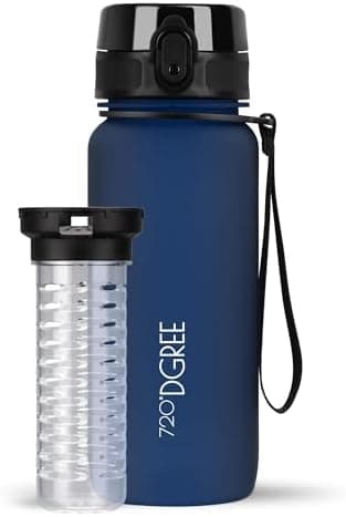 720°DGREE uberBottle Trinkflasche SoftTouch 500ml - Auslaufsicher, BPA-Frei - für Sport und Outdoor-Aktivitäten - Climat