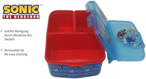 Kinder Brotdose Lunchbox Minecraft - mit Fächern - BPA frei - Perfect für Schultage und Picknicks