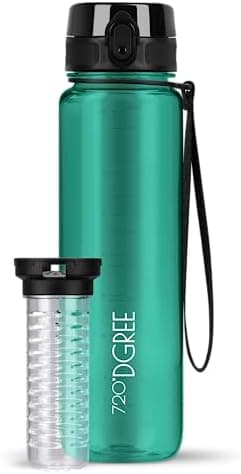 720°DGREE uberBottle Trinkflasche SoftTouch 500ml - Auslaufsicher, BPA-Frei - für Sport und Outdoor-Aktivitäten - Climat