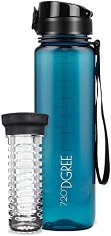 720°DGREE uberBottle Trinkflasche SoftTouch 500ml - Auslaufsicher, BPA-Frei - für Sport und Outdoor-Aktivitäten - Climat