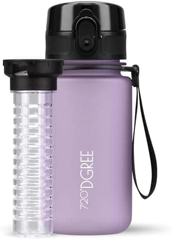 720°DGREE uberBottle Trinkflasche SoftTouch 500ml - Auslaufsicher, BPA-Frei - für Sport und Outdoor-Aktivitäten - Climat