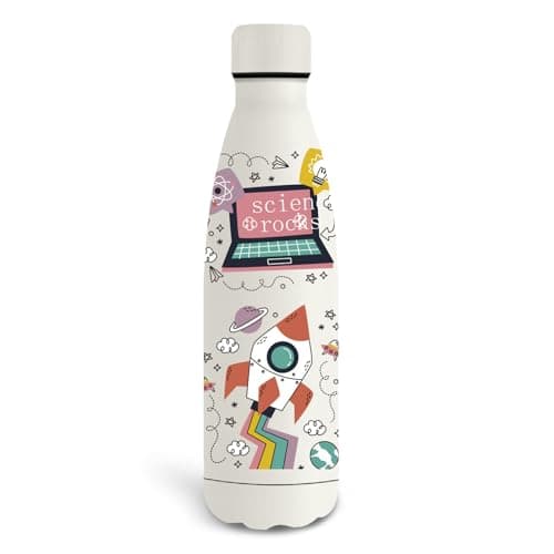 Grsta Trinkflasche 500ml, BPA-freie Edelstahlflasche für Kinder, ideale Wasserspeicherung bei Kalt&warm