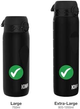 ion8 BPA-frei Auslaufsicherer Trinkflaschendeckel, Klein, 350ml / 500ml, Blau ClimatePartner certified  
ion8 BPA-frei A