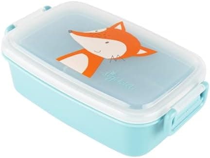 Sigikid 25365 Brotzeitbox Fuchs Lunchbox mit Trennwand, sicher und BPA-frei für Kinder ab 1 Jahr
| Sigikid 25365 Brotze