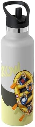 Super Sparrow Thermobecher für Sport und Outdoor - 500ml, 750ml - BPA-Frei, ClimatePartner certified - FlipFlow Trinkfla