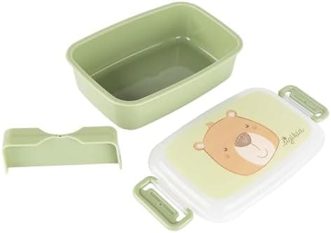 Sigikid 25365 Brotzeitbox Fuchs Lunchbox mit Trennwand, sicher und BPA-frei für Kinder ab 1 Jahr
| Sigikid 25365 Brotze