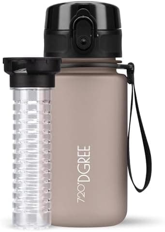 720°DGREE uberBottle Trinkflasche SoftTouch 500ml - Auslaufsicher, BPA-Frei - für Sport und Outdoor-Aktivitäten - Climat