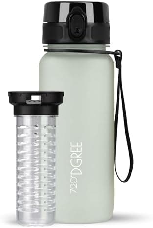 720°DGREE uberBottle Trinkflasche SoftTouch 500ml - Auslaufsicher, BPA-Frei - für Sport und Outdoor-Aktivitäten - Climat