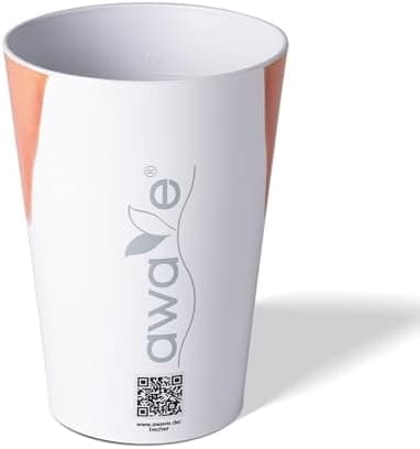 AWAVE Festival Becher Set multifunktional für Party- und Every-Day-Nutzung, 400 ml,-recycelbar, leicht und robust