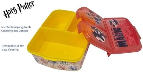 Kinder Brotdose Lunchbox Minecraft - mit Fächern - BPA frei - Perfect für Schultage und Picknicks
