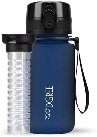 720°DGREE uberBottle Trinkflasche SoftTouch 500ml - Auslaufsicher, BPA-Frei - für Sport und Outdoor-Aktivitäten - Climat