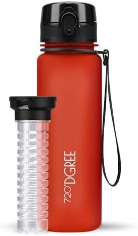 720°DGREE uberBottle Trinkflasche SoftTouch 500ml - Auslaufsicher, BPA-Frei - für Sport und Outdoor-Aktivitäten - Climat