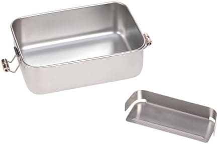 LÄSSIG Edelstahl Kinder Brotdose Frühstücksbox Nachhaltig für Schule und Adventure (1er Pack)  
LÄSSIG Kinder Brotdose E
