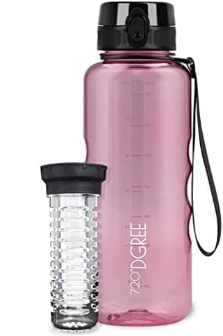 720°DGREE uberBottle Trinkflasche SoftTouch 500ml - Auslaufsicher, BPA-Frei - für Sport und Outdoor-Aktivitäten - Climat