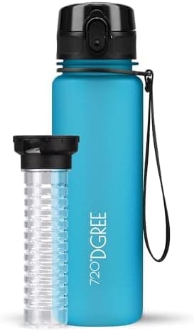 720°DGREE uberBottle Trinkflasche SoftTouch 500ml - Auslaufsicher, BPA-Frei - für Sport und Outdoor-Aktivitäten - Climat