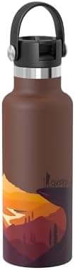 Super Sparrow Thermobecher für Sport und Outdoor - 500ml, 750ml - BPA-Frei, ClimatePartner certified - FlipFlow Trinkfla