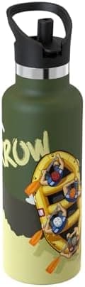 Super Sparrow Thermobecher für Sport und Outdoor - 500ml, 750ml - BPA-Frei, ClimatePartner certified - FlipFlow Trinkfla