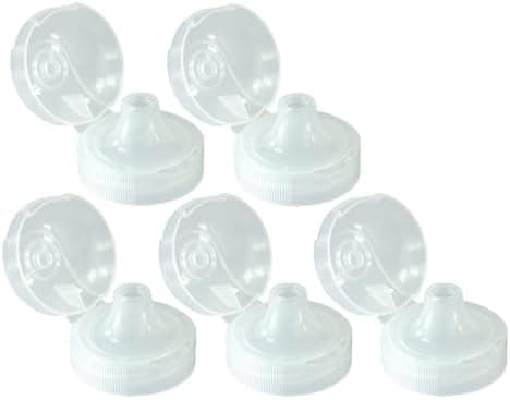 5 x Flip-Top-Deckel für BPA-frei Tritan Trinkflasche - Sportaktiv - Outdoor - Grande Größe