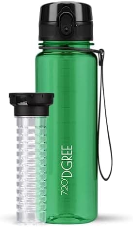 720°DGREE uberBottle Trinkflasche SoftTouch 500ml - Auslaufsicher, BPA-Frei - für Sport und Outdoor-Aktivitäten - Climat