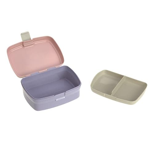 LÄSSIG Kinder Lunchbox Brotdose mit herausnehmbarer Unterteilung BPA-frei rosa  
LÄSSIG Kinder Lunchbox Adventure Tipi,