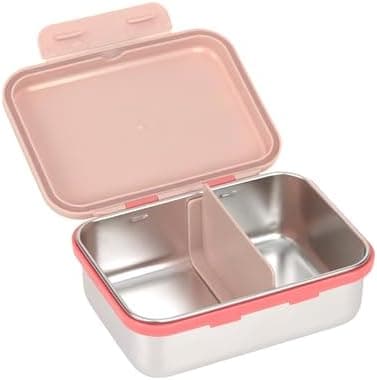 LÄSSIG Edelstahl Kinder Brotdose Frühstücksbox Nachhaltig für Schule und Adventure (1er Pack)  
LÄSSIG Kinder Brotdose E
