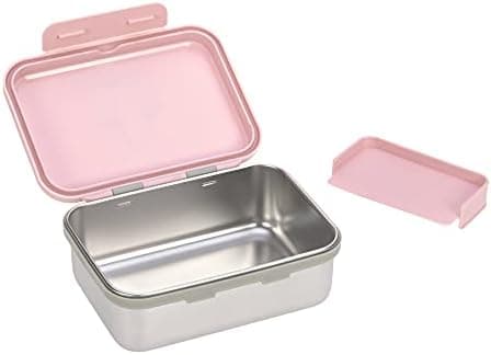LÄSSIG Edelstahl Kinder Brotdose Frühstücksbox Nachhaltig für Schule und Adventure (1er Pack)  
LÄSSIG Kinder Brotdose E