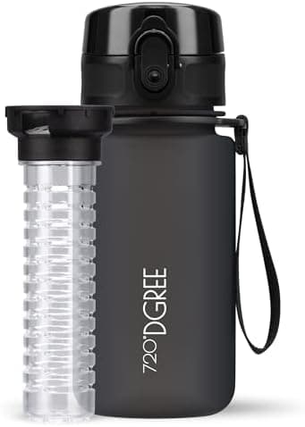 720°DGREE uberBottle Trinkflasche SoftTouch 500ml - Auslaufsicher, BPA-Frei - für Sport und Outdoor-Aktivitäten - Climat