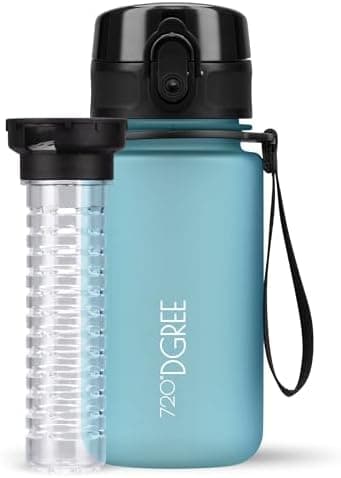 720°DGREE uberBottle Trinkflasche SoftTouch 500ml - Auslaufsicher, BPA-Frei - für Sport und Outdoor-Aktivitäten - Climat