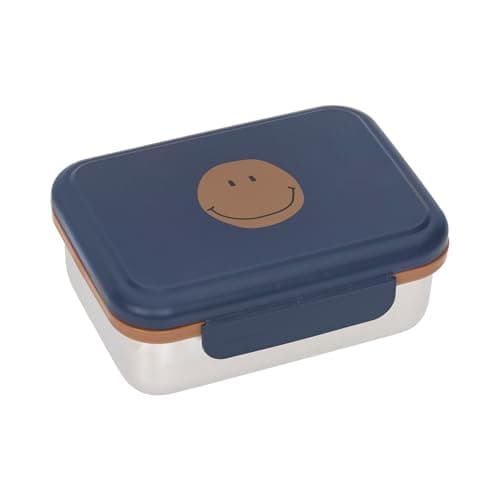 LÄSSIG Edelstahl Kinder Brotdose Frühstücksbox Nachhaltig für Schule und Adventure (1er Pack)  
LÄSSIG Kinder Brotdose E