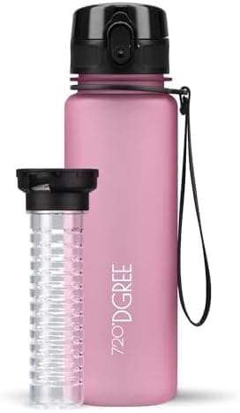 720°DGREE uberBottle Trinkflasche SoftTouch 500ml - Auslaufsicher, BPA-Frei - für Sport und Outdoor-Aktivitäten - Climat