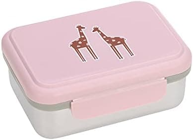 LÄSSIG Edelstahl Kinder Brotdose Frühstücksbox Nachhaltig für Schule und Adventure (1er Pack)  
LÄSSIG Kinder Brotdose E