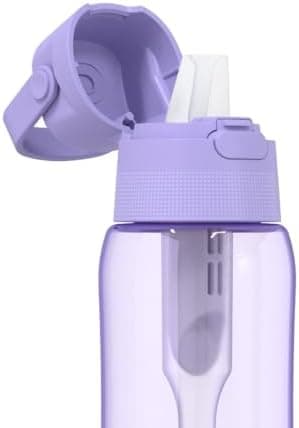 DAFI SOLID Trinkflasche mit Activkohlefilter 0,7 L für Outdoor-Reisen - BPA-Frei, Sportflasche mit gefiltertem Wasser